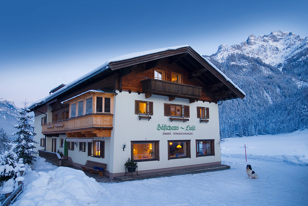 Winter in Waidring - Gästehaus Luise